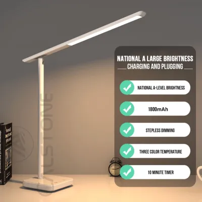 [VOUCHER 8%] Đèn Bàn CALSTONE Led Desk Lamp CK-863PL Pin 2000mAh