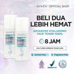 [PAKET HEMAT ISI 2] Ginza Twin Pack Advanced Hyaluronic Face Toner 105ml