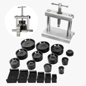 PRESS TUTUP JAM TANGAN WATCH PRESS SET 18IN1 BAHAN BESI