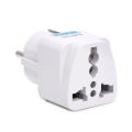 Over Steker Converter Adaptor kepala charger Sambungan Colokan Listrik Gepeng Dan Kaki 3 ke 2 Stecker stop kontak Universal. 