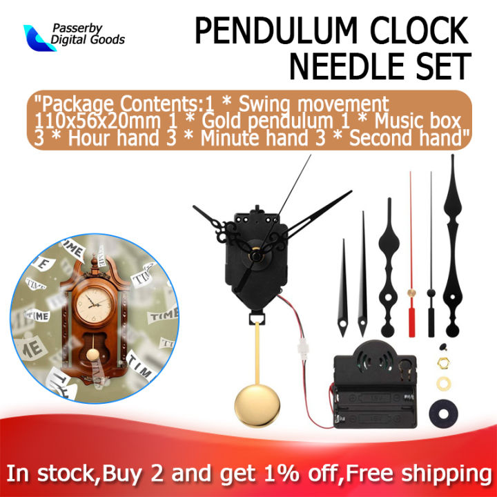 Clock Mechanism With Chime Westminster Chime Clock Movement Kit