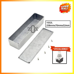 Kotak Material Box Case Diecast Stompbox Pedal Effect Aluminium 1032L