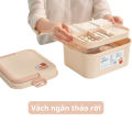Hộp Đựng Thuốc Gia Đình INOCHI Okina 7.2L – Kháng Khuẩn, Khử Mùi, Bảo Quản An Toàn, Thiết Kế Tối Ưu. 