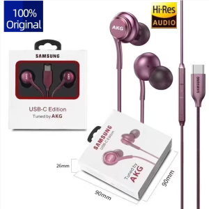 MGALL 100% Original AKG Earphone FOR SAMSUNG 3.5MM 14.2 MM TPYEC Wired Headphones With MicrophoneAnd Volume Cont