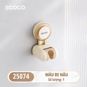 Set 2 móc treo vòi hoa sen chịu lực ECOCO hít chân không thế hệ mới dễ dàng lắp đặt và tháo rời tái sử dụng thông minh