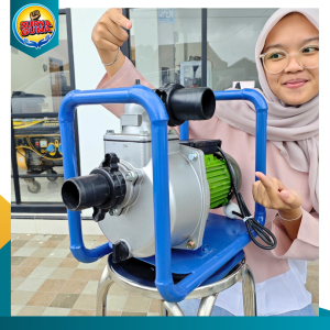 Pompa air modifikasi 2 dim/inch listrik 1300 watt alkon diesel kumparan tembaga