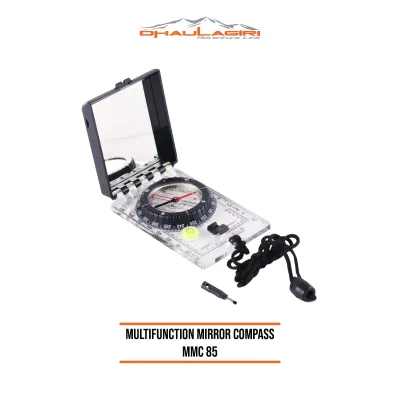 Dhaulagiri - Compas - Multifunction Mirror Compass MMC 85 - Kompas Multifungsi Kompas Penunjuk Arah Peralatan Survival untuk Aktivitas Outdoor