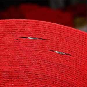 Red Carpet Runner Non-slip Wear-resistant Event Red Carpet Thick Tear-resistant Carpet For Wedding Exhibition