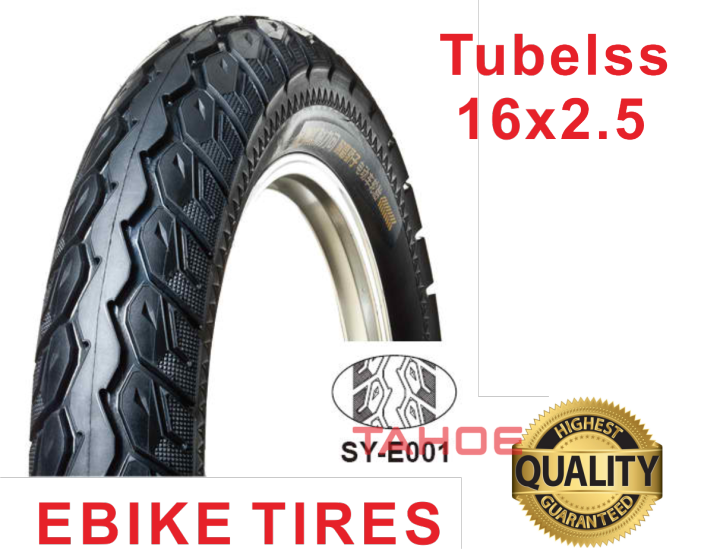 Ebike Tubeless High Quality Tire Exterior Tire 16 x 2.5 | Lazada PH