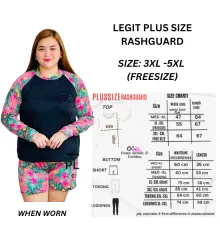 Legit Plus Size Rash guard 3xl-5xl beach outfit sports & outdoors