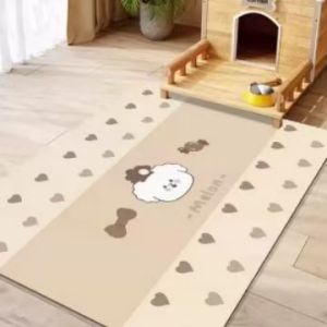 Premium Waterproof Anti-Urine Dog Mat for All Breed Sizes Easy Clean & Durable Pet Floor Protector