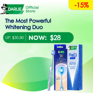 [Value Bundle] DARLIE All Shiny White Magnificent Toothpaste 90g + Blue Light Toothbrush 1s