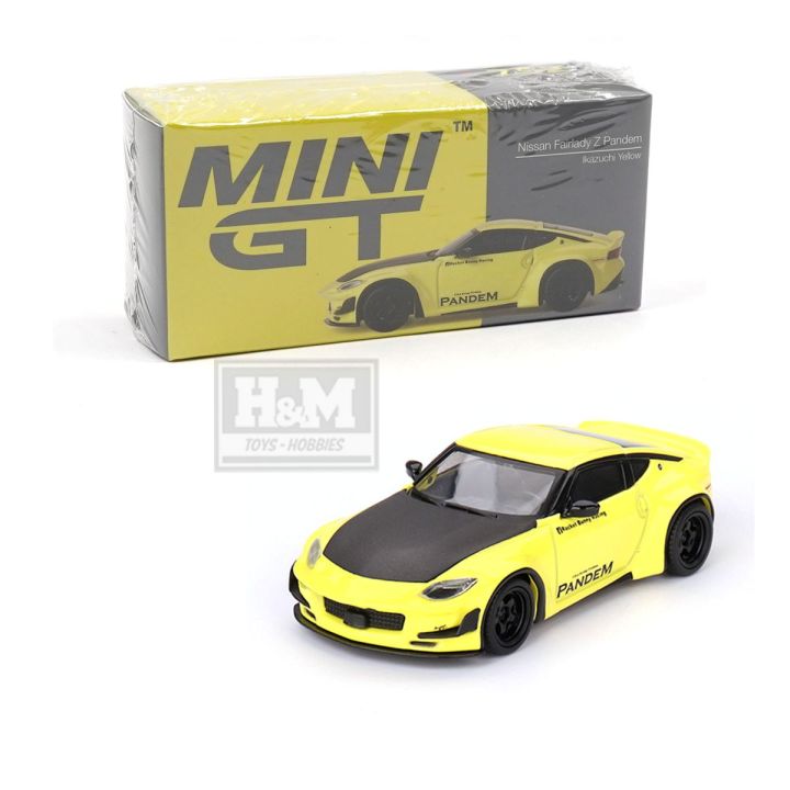 Mini GT 1/64 Nissan Z Pandem Giallo &ndash; Edizione Limitata LHD #MGT00752-L