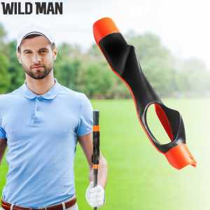 Rubber Golf Swing Aid Grip Portable Golf Postural Correction Grip Corrective Action Lightweight Durable Antiskid Outdoor Accessories