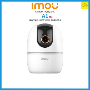 Camera IMOU A1 4M QHD 2K Xoay 360 Độ- Đàm Thoại 2 Chiều- Báo Động Chống Trộm- Wifi Trong Nhà Chính Hãng