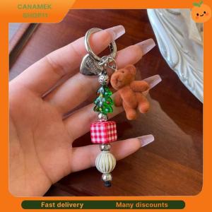 ❣️❣️❣️ Cute Cartoon Flower Phone Pendant Keychain For Women Y2K Colorful Beaded Ornament Bag Charm Accessories Fashion Jewelry Gift