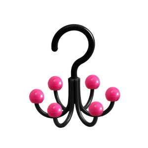 Hellibabyu หมวกและที่แขวนเสื้อโค้ทที่สร้างสรรค์360องศาโรตารี่มัลติฟังก์ชั่ในครัวเรือนหมวกและที่แขวนเสื้อโค้ทสลิงแขวนกระเป๋าใน Essential หอพักแจ็คเก็ต