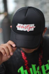 Eddostyn Topi Trucker Jaring Original Distro Pria Dewasa Hitam Casual