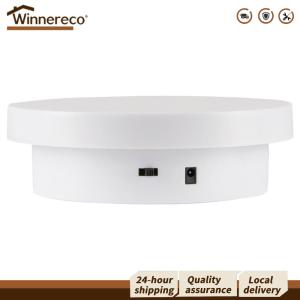【Winnereco】 การหมุนจอแสดงผลแบบมอเตอร์การถ่ายภาพการถ่ายภาพแสดงแบตเตอรี่หมุน 360 องศาที่ทำงานสำหรับผลิตภัณฑ์ถ่ายภาพ