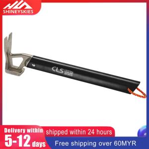 Tent Hammer Camping Tent Peg Nail Stakes Extractor Puller Lightweight Nail Puller Ground Hook Lifter Remover Hammer
