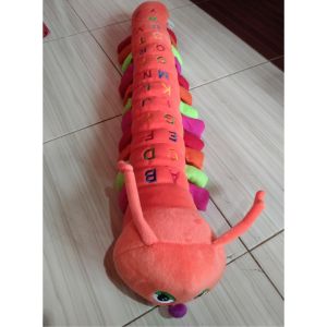 BONEKA ULIL ULAT JUMBO PANJANG 95 CM MAINAN HIASAN AKSESORIS DASHBOARD KACA MOBIL KARAKTER TERLARIS