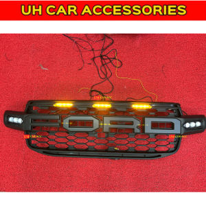 FORD RANGER T9 2022 2023 XLT WILDTRAK LED RUNNING SIGNAL FRONT GRILLE GRILL