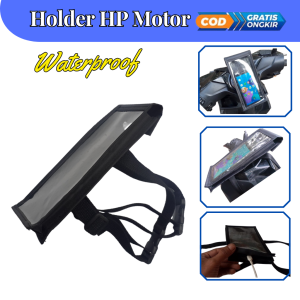 GROSIR TAS HOLDER HP MOTOR MURAH BAHAN WATERPROOF COCOK UNTUK OJEK ONLINE DAN TOURING