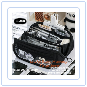 【Pure Care】 Prism Pencil Case/ 9 Layer Stationery Box/ Large Capacity Cartoon Pencil Case/ Stationery Organizer
