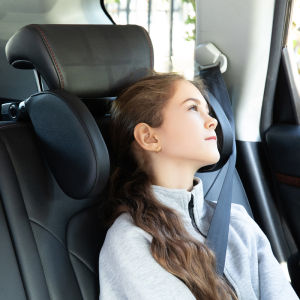 Car Neck Pillow Headrest Neck Cushion Adjustable Car Seat Side Pillow Sleeping Neck Support Car Accessories Interior