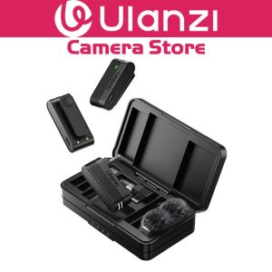 Ulanzi A100 Wireless Microphone Lavalier Mic for Smartphone Camera
