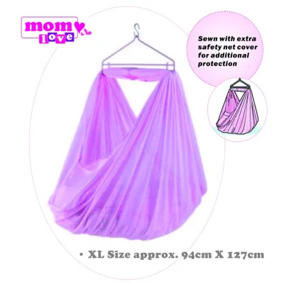 Buaian Bayi / Baby Cradle Net with extra safety net cover / Cradle Net with Head Cover (L XL XXL _ 3 size available)