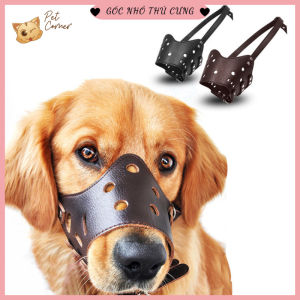 Rọ mõm cho chó chất liệu da bền bỉ