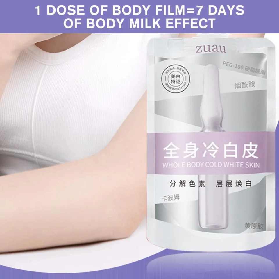 Korean New Silky Whitening Body Milk Nicotinamide Whole Body Cold