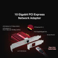 TP-LINK 10 Gigabit PCI Express Network Adapter(10 G Internet Access/NAS Connection/Host Server Building) - TX401. 