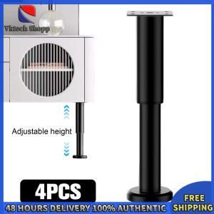 Vktech 4 Pcs Adjustable Metal Heavy Furniture Legs Heavy Duty Bed Replacement Legs for Bed/Cabinet/Sofa/Dresser/Couch/Table