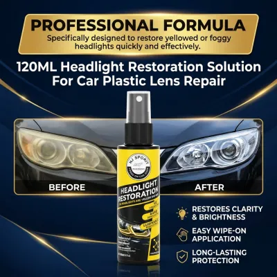 120ML Car Headlight Restoration Fluid Repair Polish