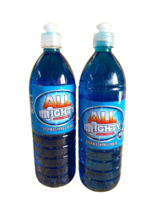 ALL MIGHTY Dishwashing Liquid Extra Strength [Blue] [Wholesale Price]  (970 ml) - 2 Pcs.