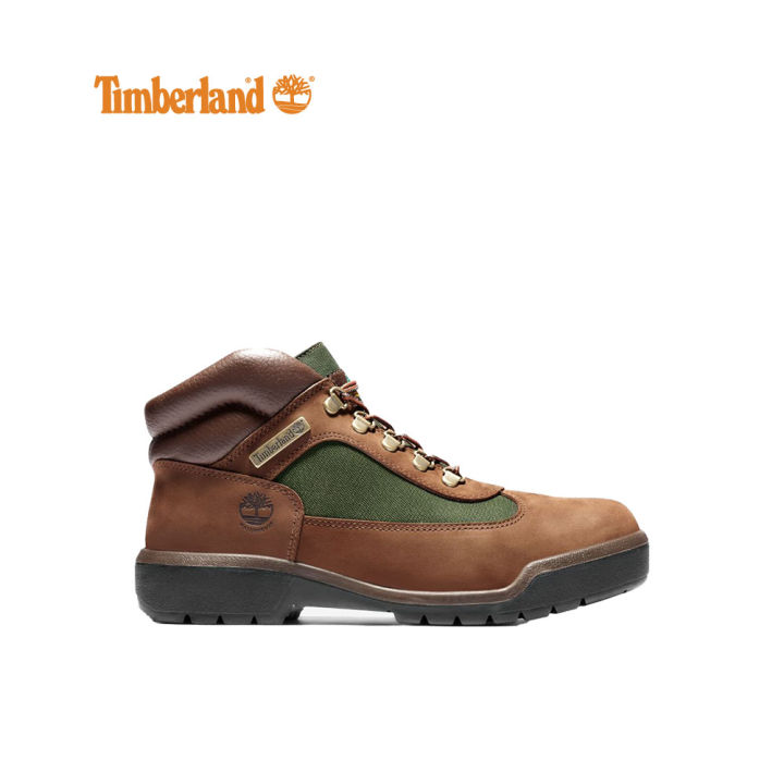 Timberland Men's Waterproof Field Boot Dark Brown Nubuck | Lazada Singapore