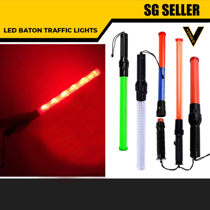 [SG SELLER] 26-54cm LED Safety Traffic-Rescue Signal Road Control ...
