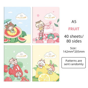 【1-3 day delivery 】1 pcs A5 Composition Notebook Student Simple Line Notebook Stationery Wholesale