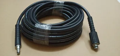 20m Dây phun áp lực cho máy phun xịt rửa xe LUTIAN -1 đầu 22mm 1 đầu cắm nhanh Type B ( OEM)