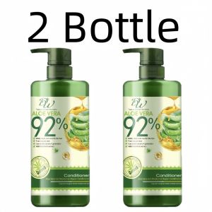 2 Bottle DW 92% Natural Aloe Vera Vitamin E Conditioner 700ML