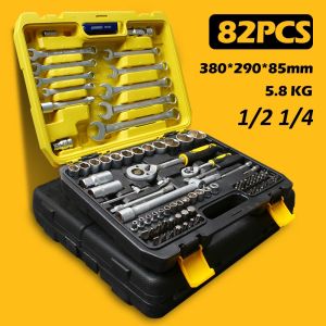 KEELAT 218PCS Ratchet Wrench Set Professional Auto Repair Tools Durable & Efficient Kit