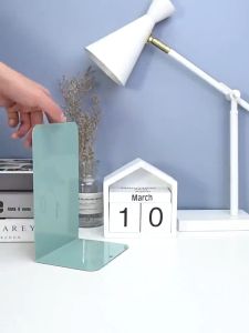 Bookend Expandable Book Stand Adjustable Metal Book Stop Organizer Holders Desk Books Shelf Office Stationery Desk Organiser