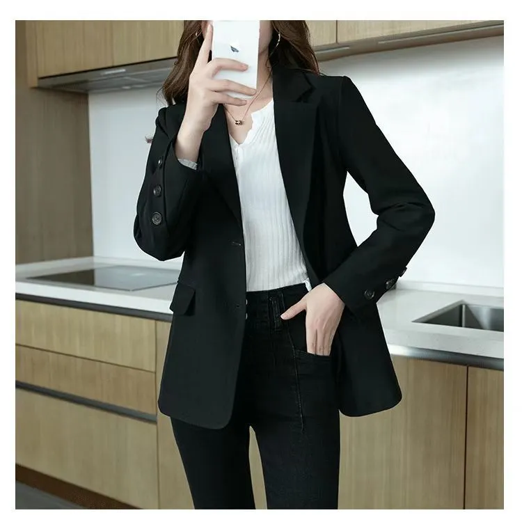 Kayleigh Premium Suits Jacket Women Spring and Autumn Korean Loose