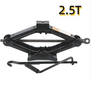 0.8T/1.5T/2.5T Hand cranked Car Jack Car Tire Replacement Safety Bracket Effortless Wrench