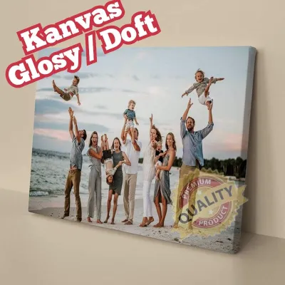 CETAK FOTO PREMIUM KANVAS / CANVAS GLOSY DOFT + BINGKAI KAYU MINIMALAIS uk 12R16R+20R+24R+30R+0