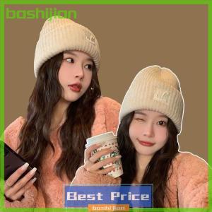bashijian Solid Color Hats Autumn Winter Warm Cap For Women Girls Simple Outdoors Warm Caps Fashion Versatile Daily Casual Caps Gifts