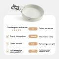 Naturehike Ceramic Non-Stick Cookware Kit Storage Outdoor Camping equipment Kettle Frying Pan Pot Portable Picnic Tablewar Set. 