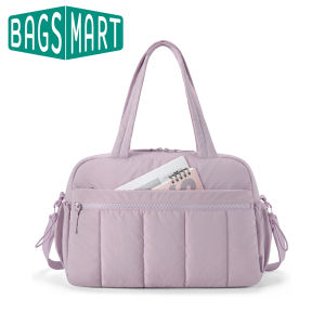 BAGSMART Womens Travel Duffel Bag Gym Bag with Wet Pocket Carry On Waterproof Weekender Boston Bag for Airport Cabin2026